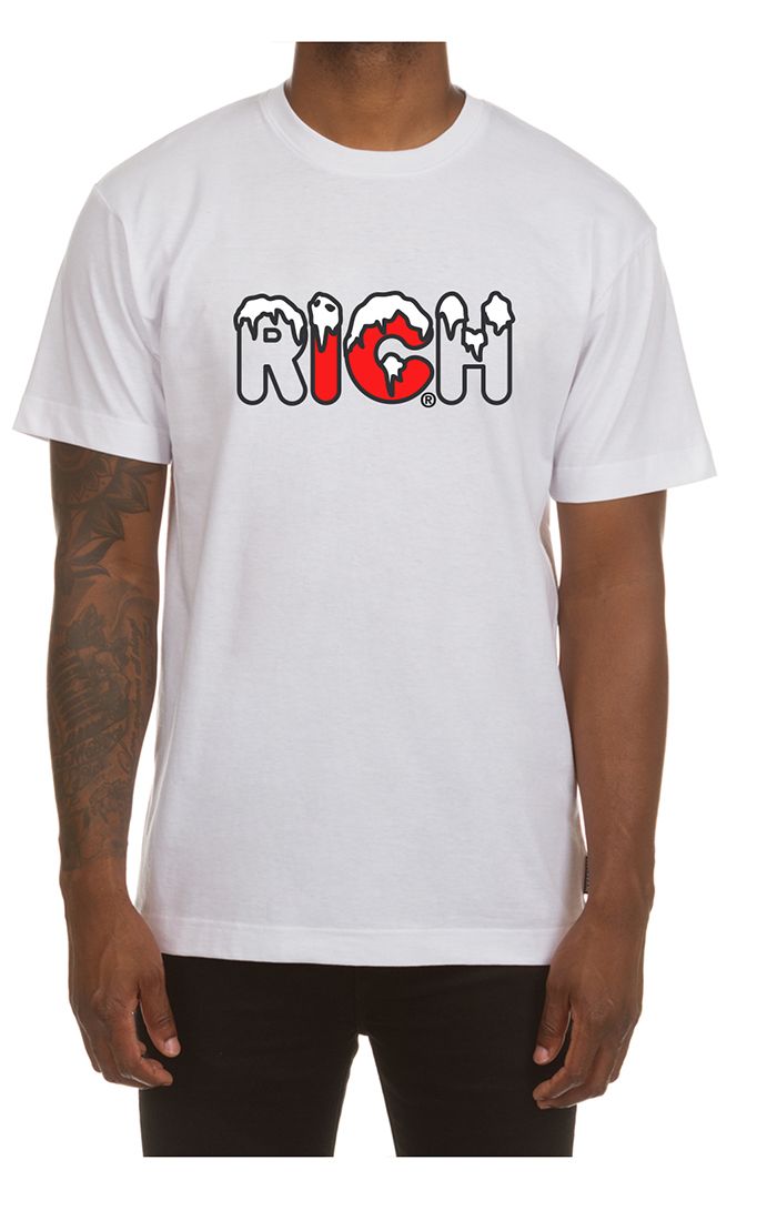 Icecream Rich SS Tee-White