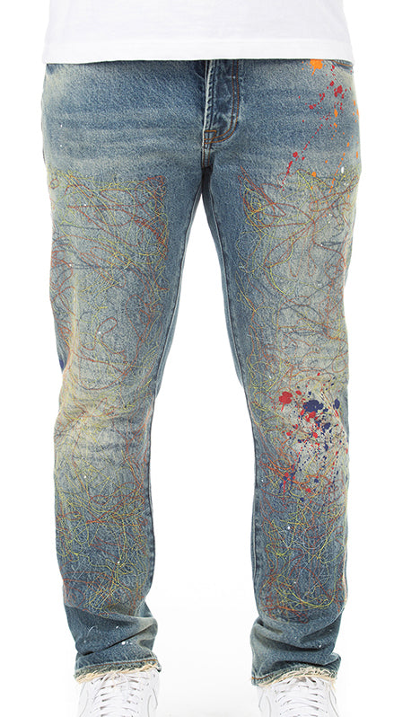 BB WIRED JEANS - BLUE