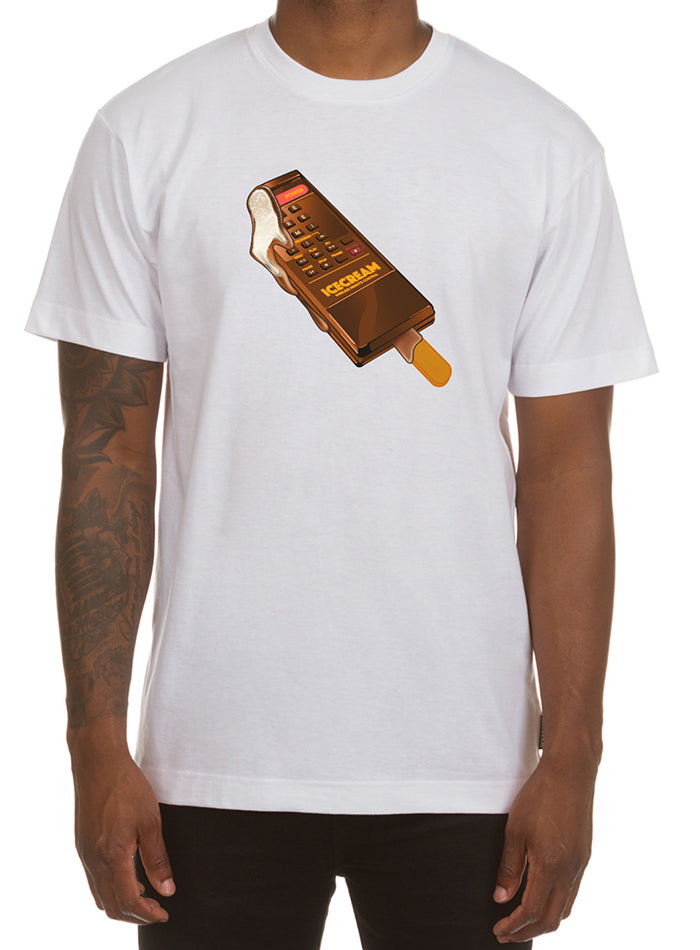 Icecream Cable Television Short Sleeve Tee in white – view 1 of 1