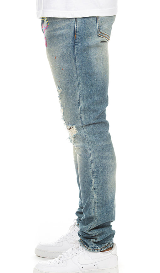 Icecream Creme Jean in blue – view 3 of 3