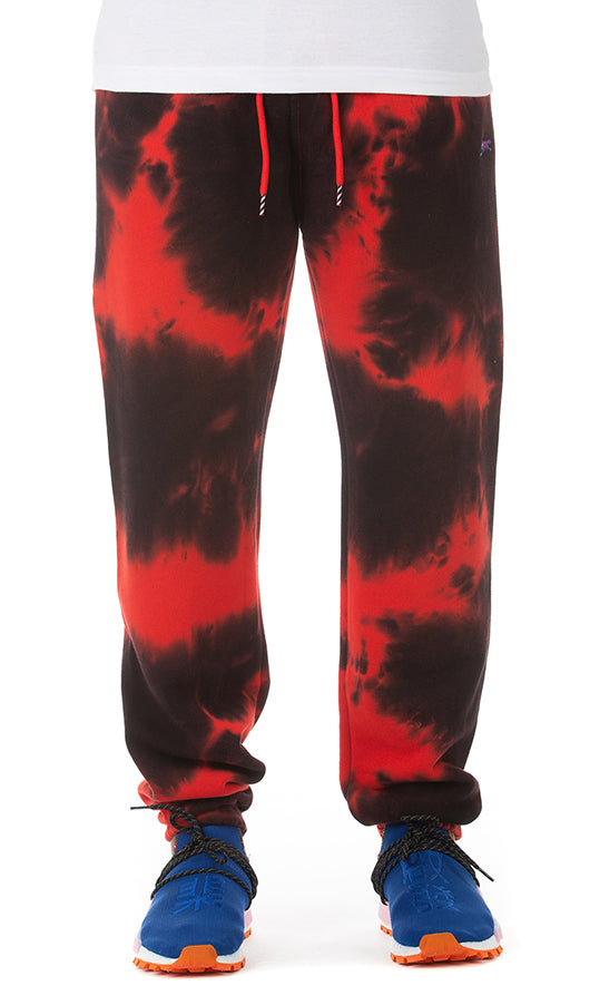 FADED SWEATPANTS-RED