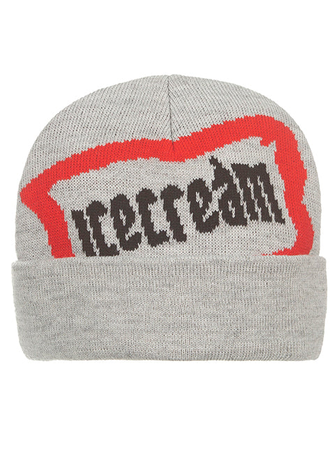 DOUBLE TIME KNIT HAT-GREY