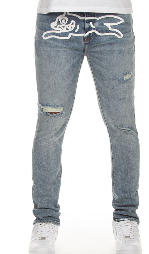 Running Dog Jean - Light Blue Jean