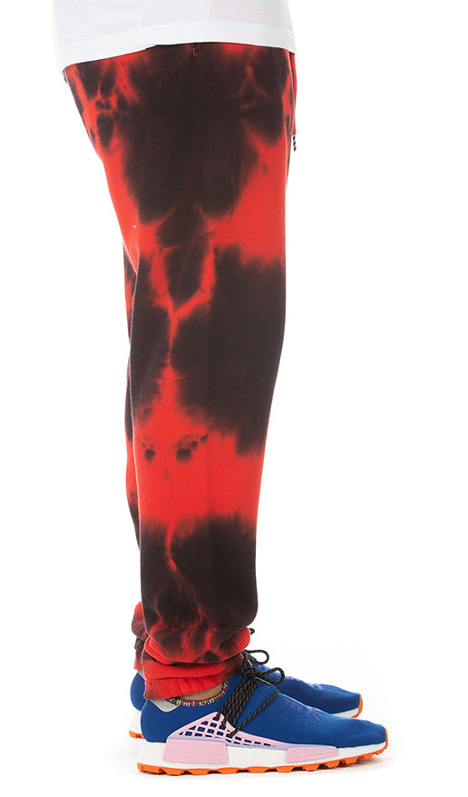 FADED SWEATPANTS-RED