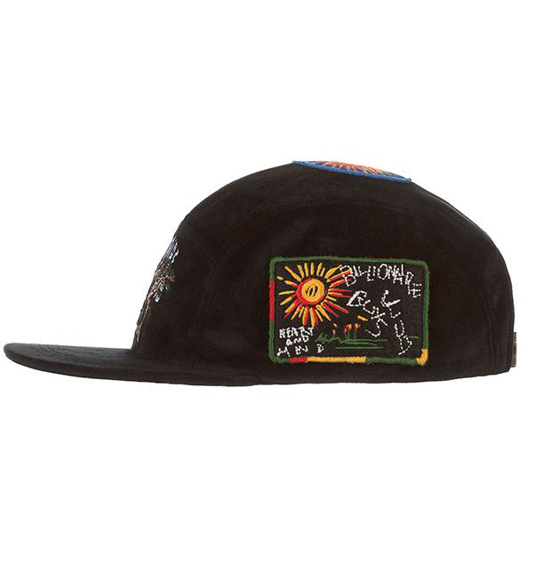 Billionaire Boys Club BB Heal Panel Hat in black – view 3 of 4