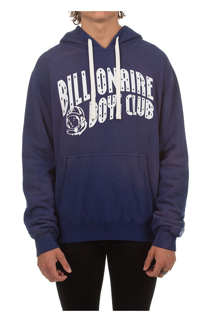 BB VINTAGE ARCH HOODIE -  BLUE DEPTHS