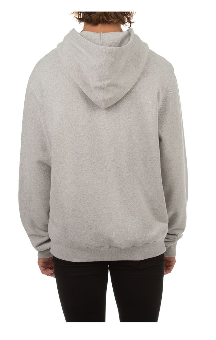 BB VINTAGE ARCH HOODIE -  HEATHER GREY