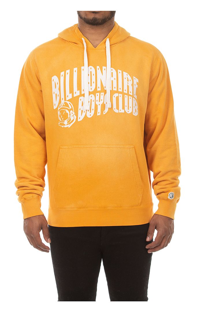 BB Vintage Arch Hoodie-Radiant Yellow