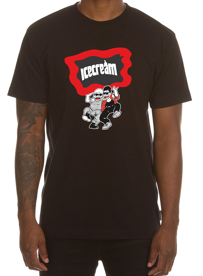 Icecream PALS SS TEE-BLACK