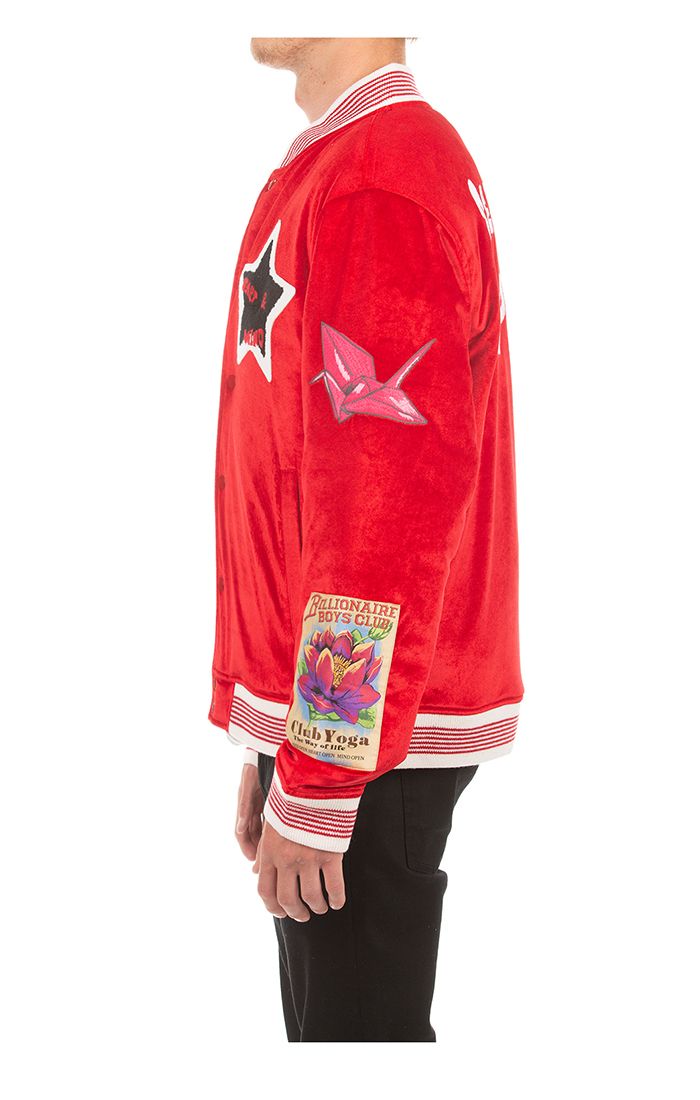 Billionaire Boys Club BB Stardust Jacket in Lollipop Red – view 3 of 4