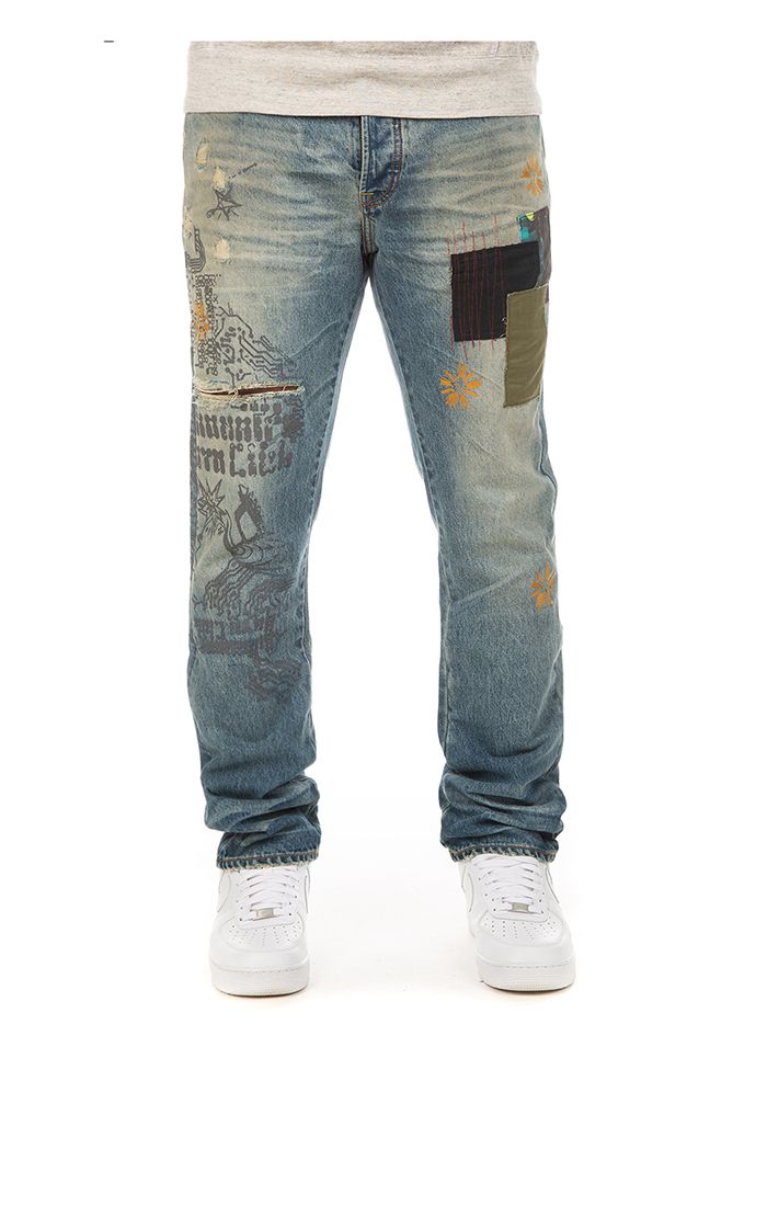 Billionaire Boys Club BB Circuits Jean in Helix – view 1 of 4