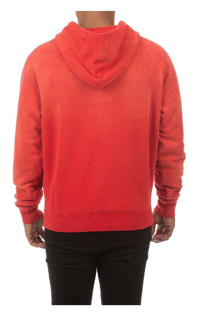 Billionaire Boys Club BB Vintage Arch Hoodie in lollipop red – view 2 of 3
