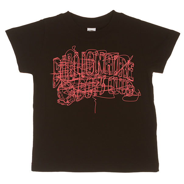 BB LINEWORK SS TEE - BLACK
