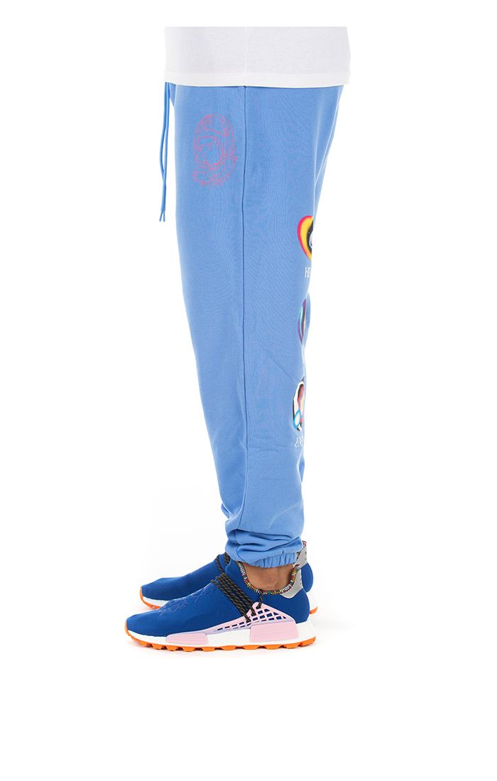 Billionaire Boys Club BB Equinox Sweatpants in Little Boy Blue – view 3 of 3