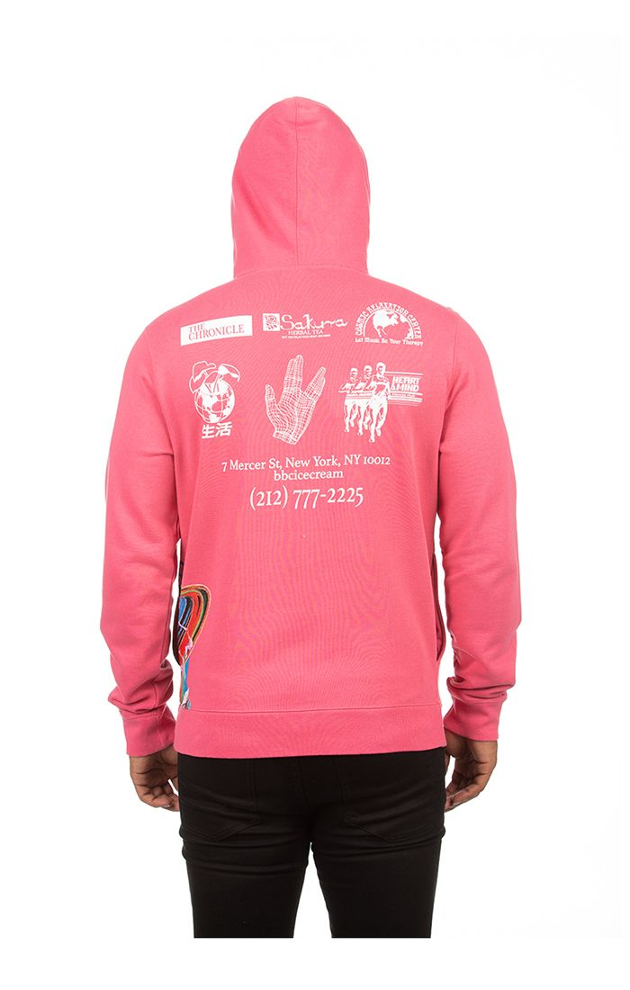 Billionaire Boys Club BB Health Hoodie - Fruit Dove – view 2 of 3
