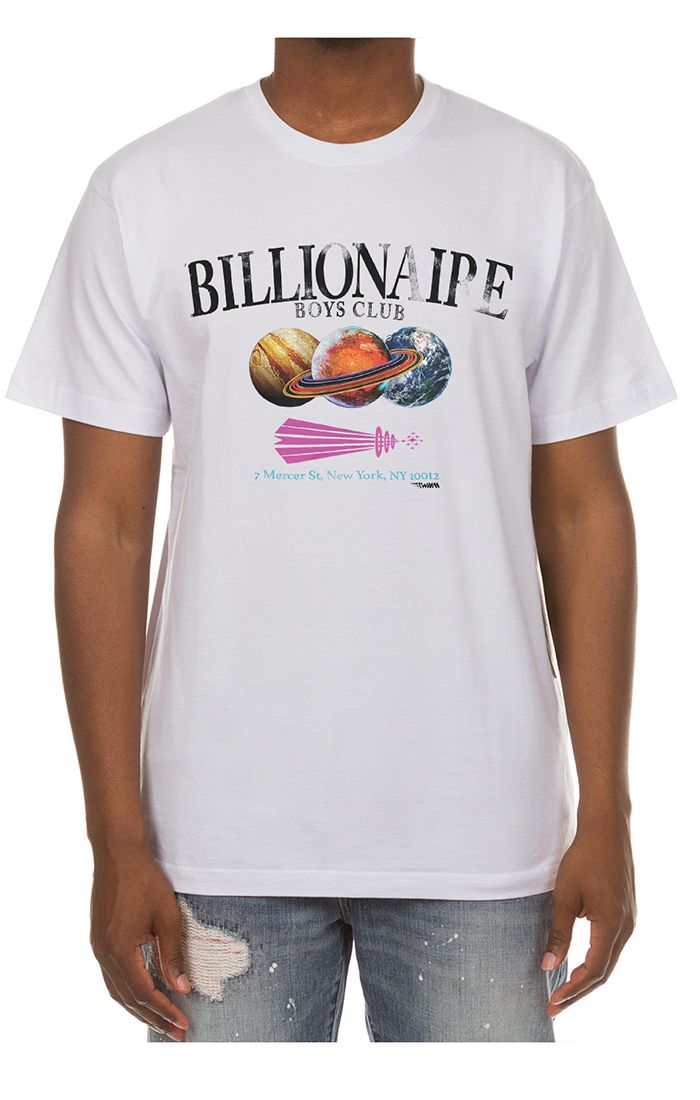 BB World Tee - Bleached White