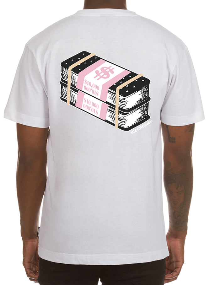Stacks SS Tee - White