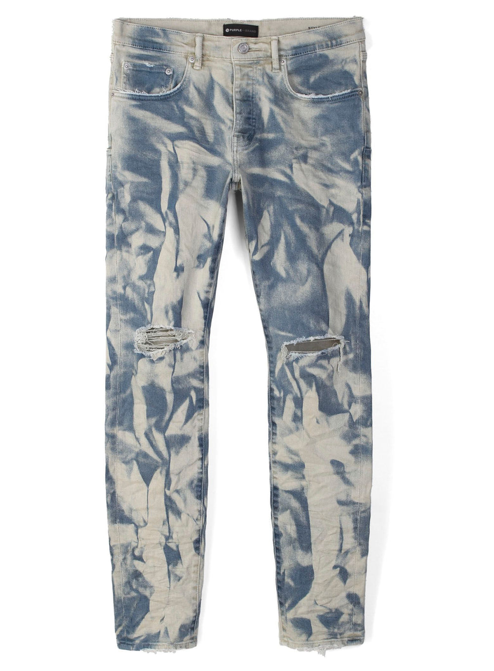 Purple Brand P001 Jeans in Blue Fatigue – view 1 of 2