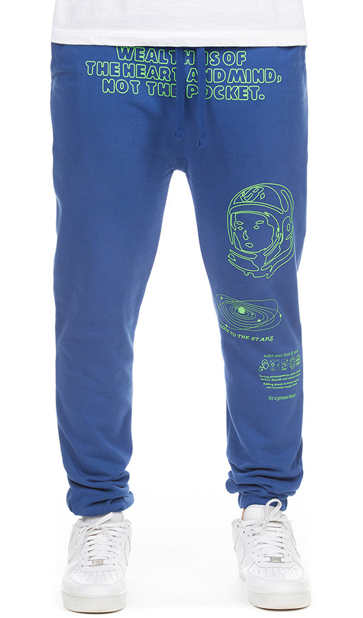 BB STARCROSSED SWEATPANT - MAZARINE BLUE