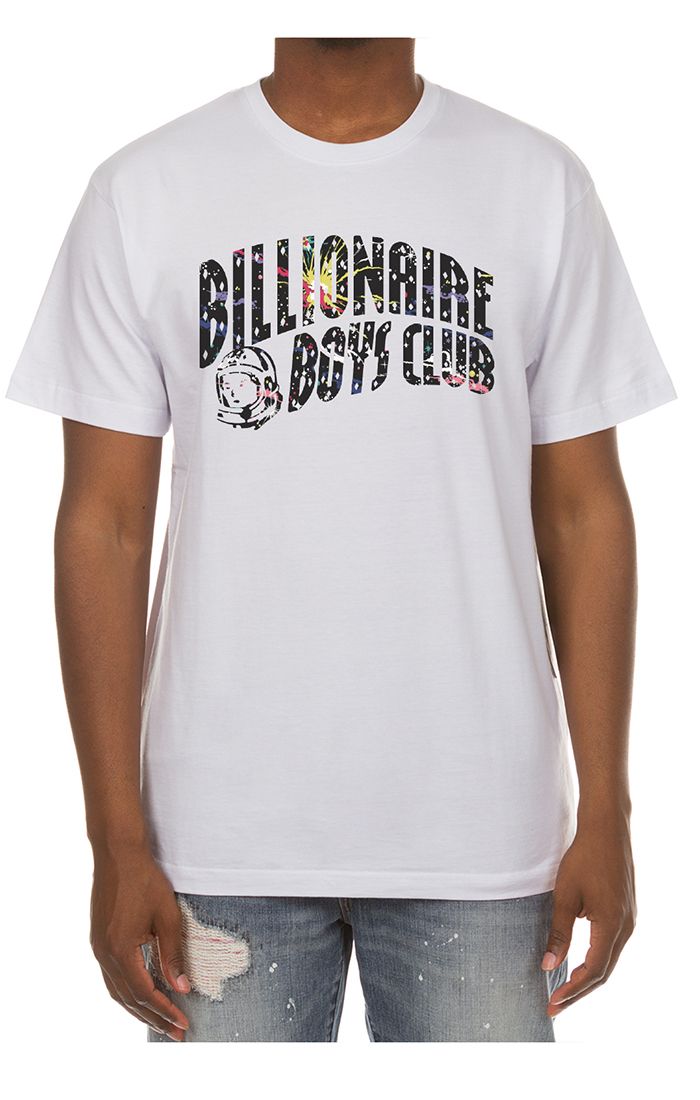 BB COSMIC ARCH SS TEE -WHITE