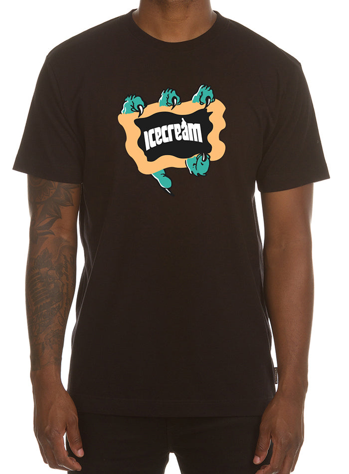 Icecream Monstar SS Tee in black – view 1 of 1