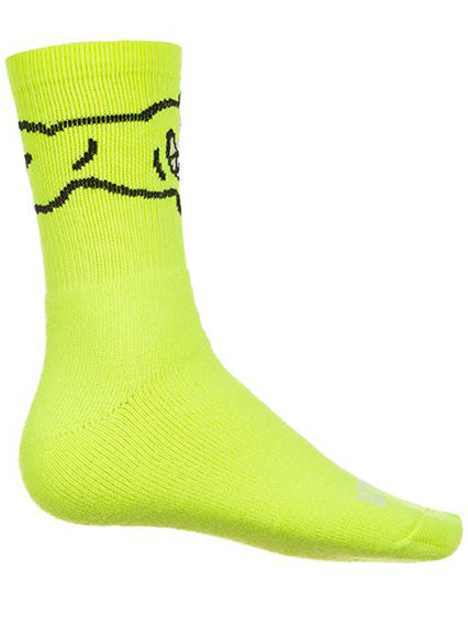 Sock- Neon Yellow