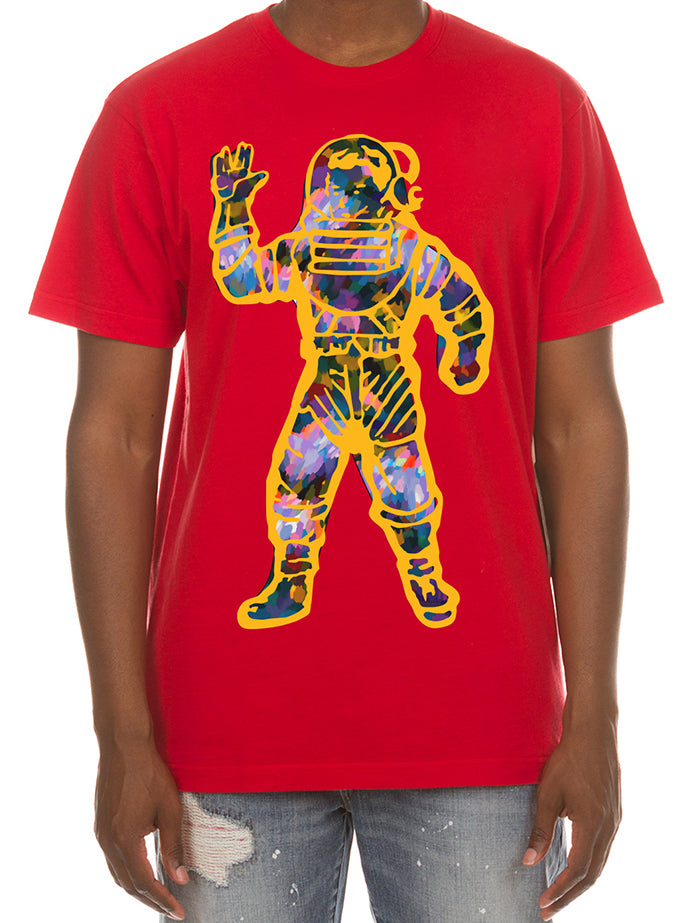 Billionaire Boys Club BB Crystal Astro SS Tee in red – view 1 of 1