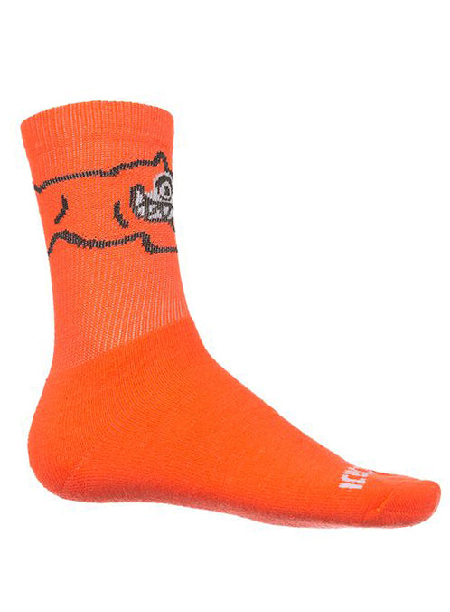 Icecream Dog Knit Socks - Neon Red – view 1 of 2