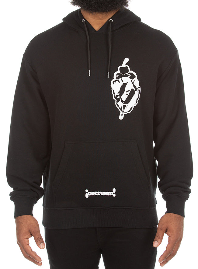 SPOON HOODIE-BLACK