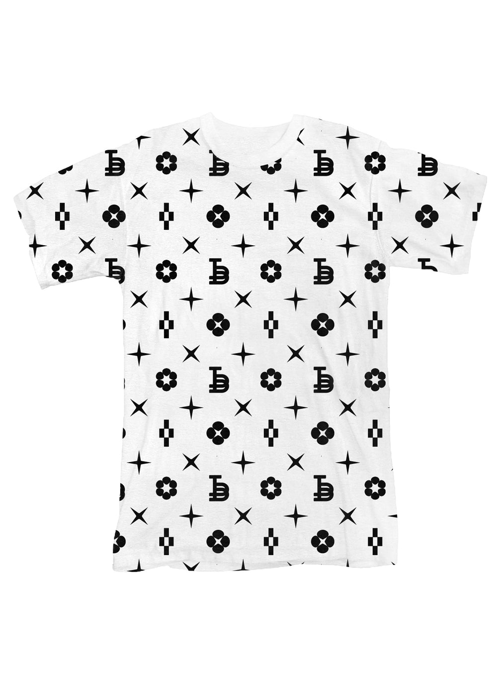 TEXTURED JERSEY SHORT SLEEVE TEE - WHITE