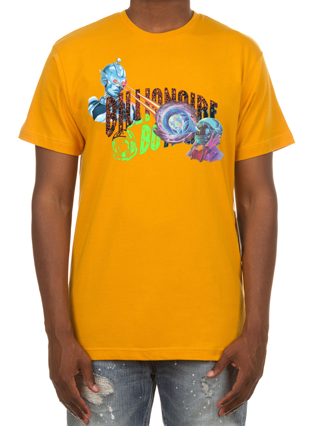 Billionaire Boys Club BB Infinity Short Sleeve Tee in Zinnia orange – view 1 of 1