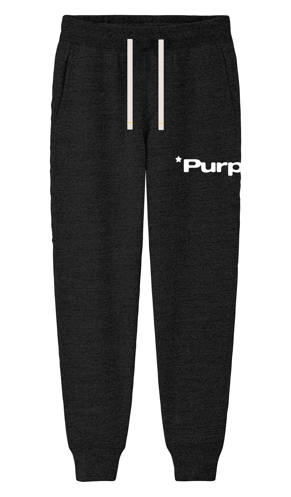 FRENCH TERRY SWEATPANT  - BLACK
