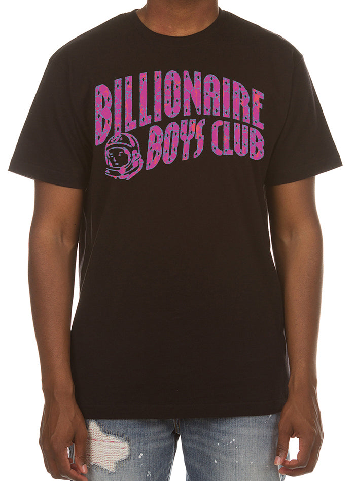 BB CRACKED ARCH SS TEE - BLACK