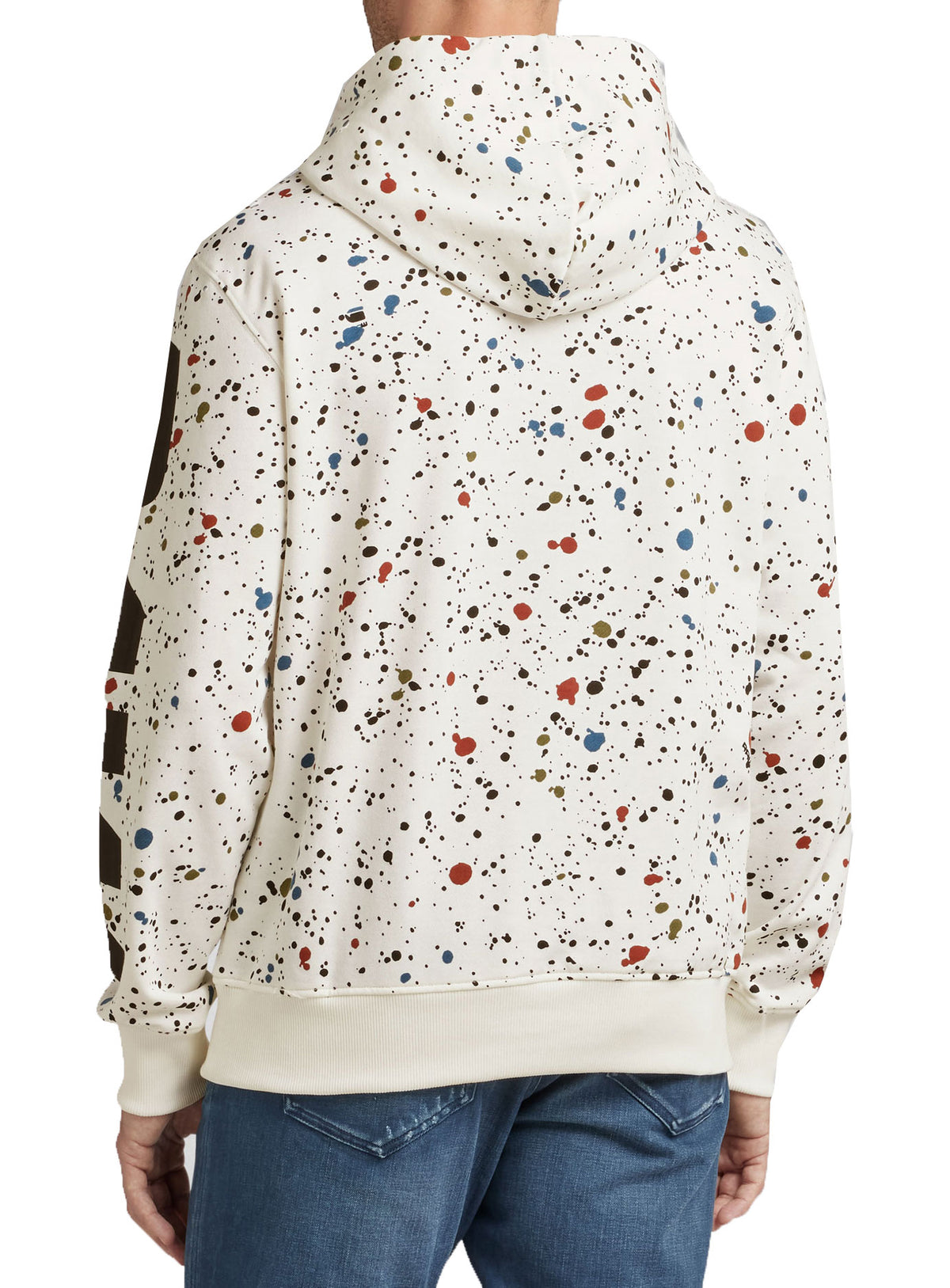 SPLATTER SLEEVE GR HDD SW - MILK SPLATTER