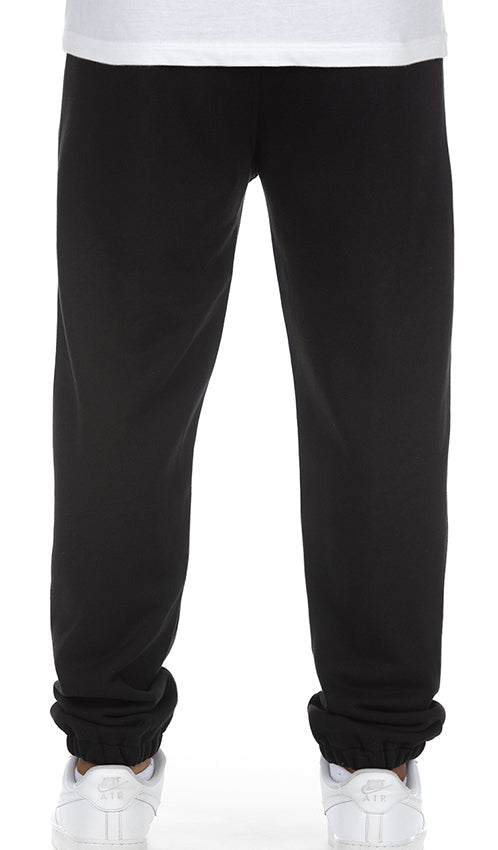 RUNNING DOG SWEATPANTS - BLACK