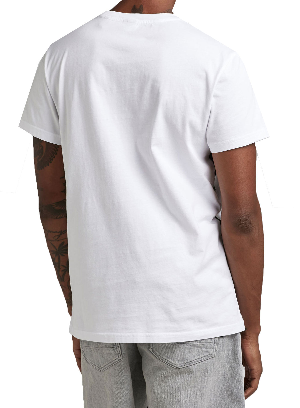 RAW STRIKE THRU R T - WHITE
