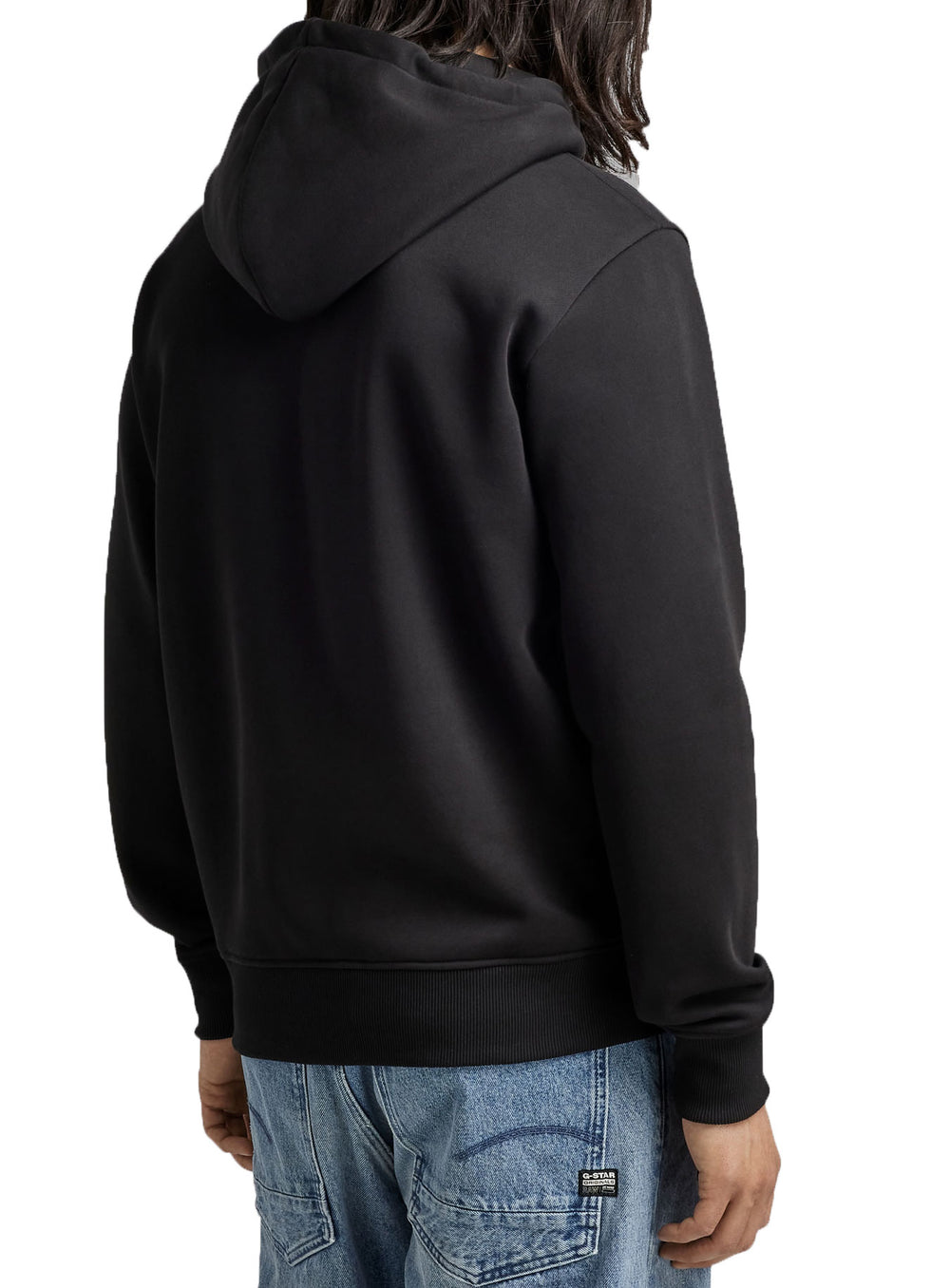 G-Star Raw Triple Raw Hooded Sweatshirt in black – view 2 of 2