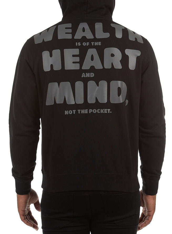 BB MANTRA HOODIE - BLACK