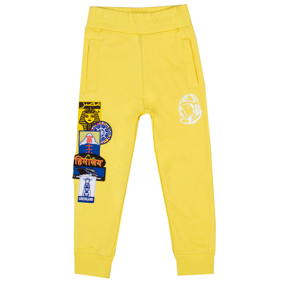 Billionaire Boys Club Kids BB International Pants in lemon zest yellow – view 1 of 1