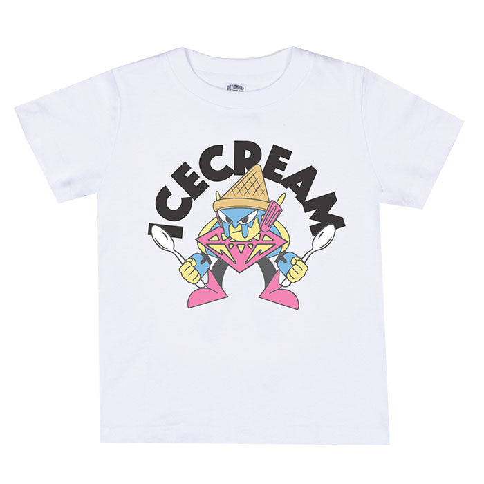 Scoops SS Tee - White