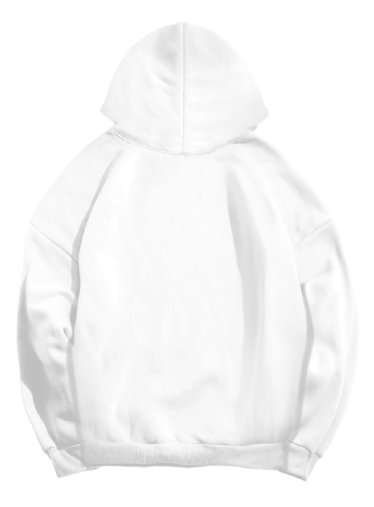 FRENCH TERRY PO HOODY - BRILLIANT WHITE