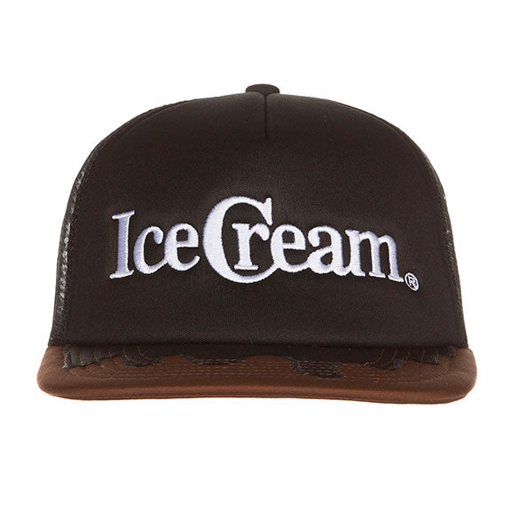 VISION TRUCKER HAT - BLACK