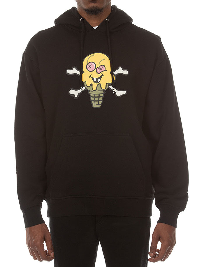 Icecream Cones Hoodie in black – view 1 of 2