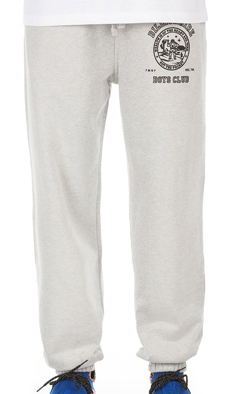 Billionaire Boys Club BB Seal Sweats in heather grey – view 1 of 3