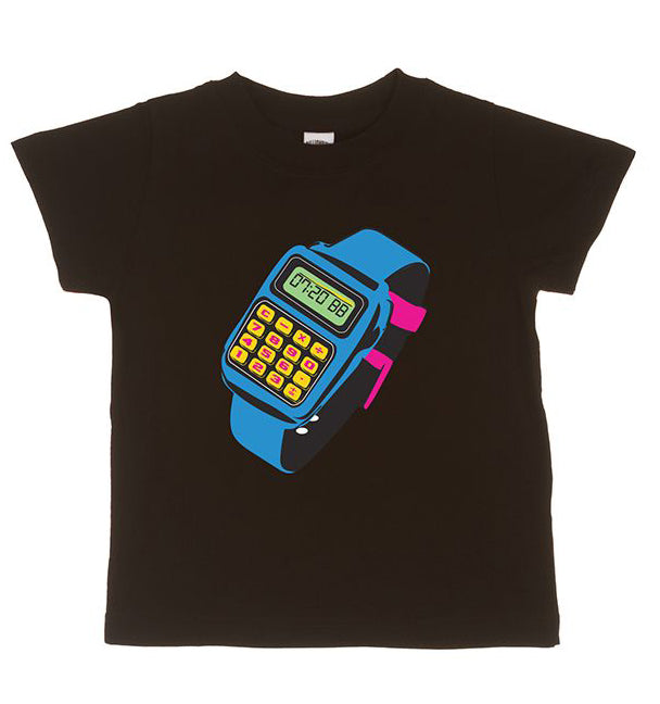BB TIME SS TEE - BLACK