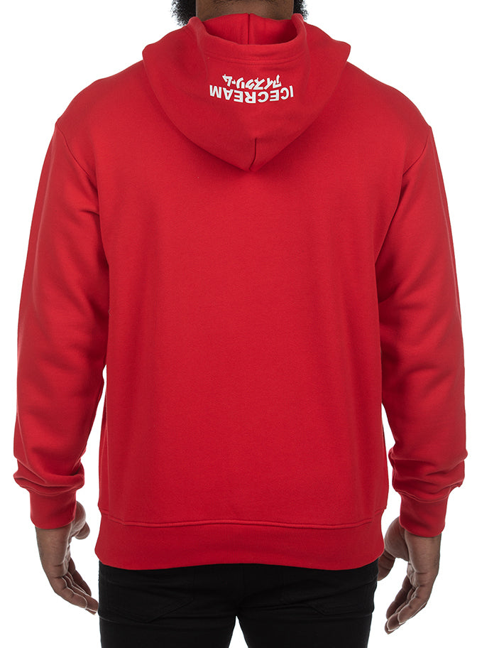 DIRTY DOG HOODIE - RED