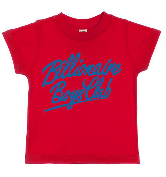 Billionaire Boys Club BB Script Tee in Goji Berry – view 1 of 1