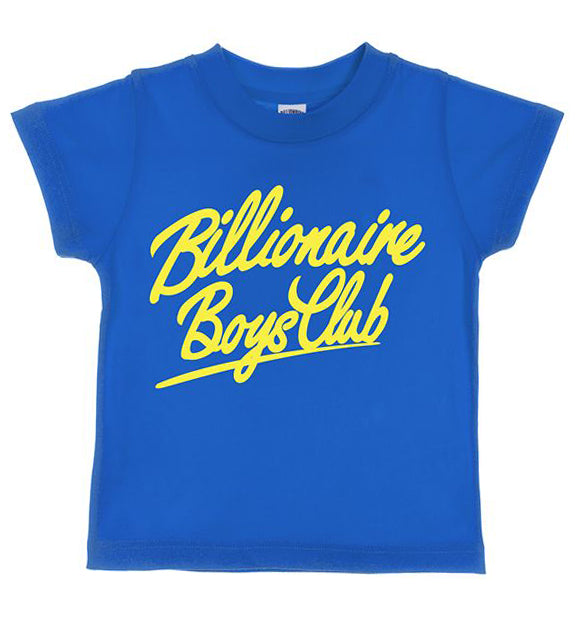 Billionaire Boys Club BB Script Short Sleeve Tee in Sky Diver – view 1 of 1
