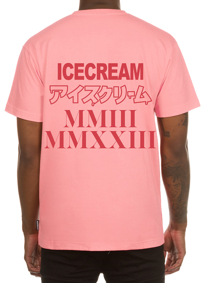 GLAZE SS TEE - PEACHES AND CREAM