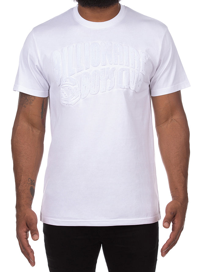 Billionaire Boys Club BB ARCH SS KNIT (OVERSIZED FIT) - WHITE
